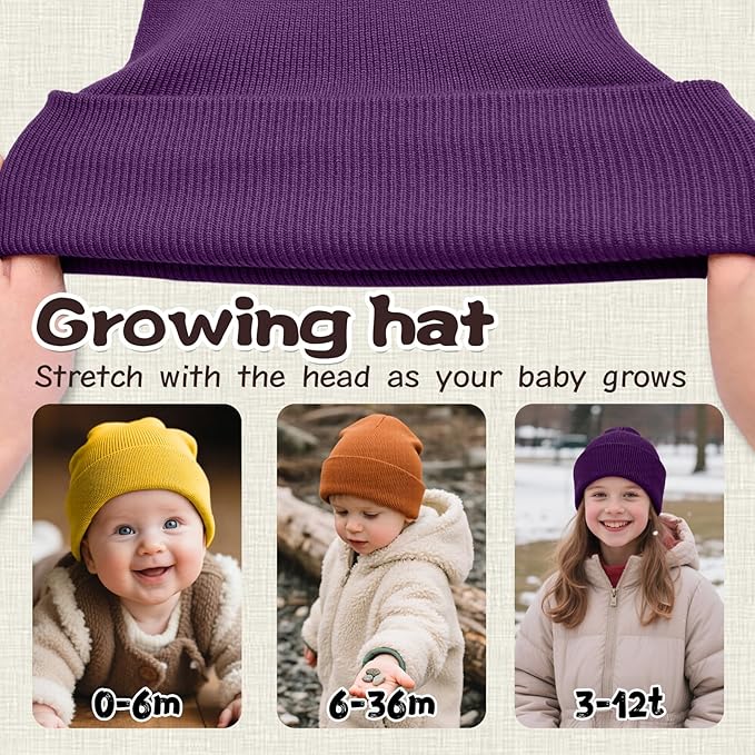 ZOORON Toddler Beanie Baby Beanies - Image 3
