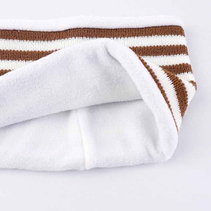 LANGZHEN Toddler Kids Infant Winter Hat, Earflap Knit Warm Cap Fleece Lined - Image 3