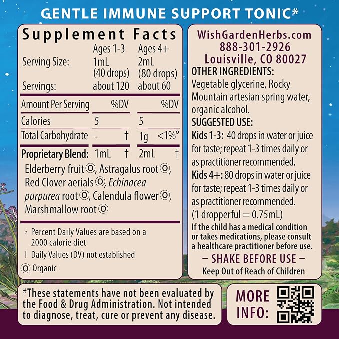 WishGarden Herbs Daily Immune for Kids - Image 2