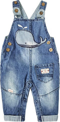 KIDSCOOL SPACE Baby Little Kids Cute Denim Embroidered Fashion Jean Overalls by KidscoolSpaceCallingOutAllTheChildrensDenimLovers