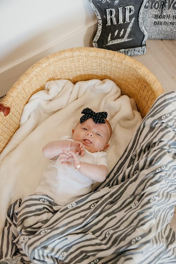 Copper Pearl Large Premium Knit Baby Swaddle Receiving Blanket Mummy - Image 3