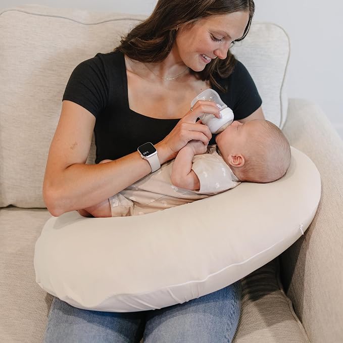 Konssy 2 Pack Nursing Pillow Covers, Stretchy and Soft Nursing Cover - Image 7
