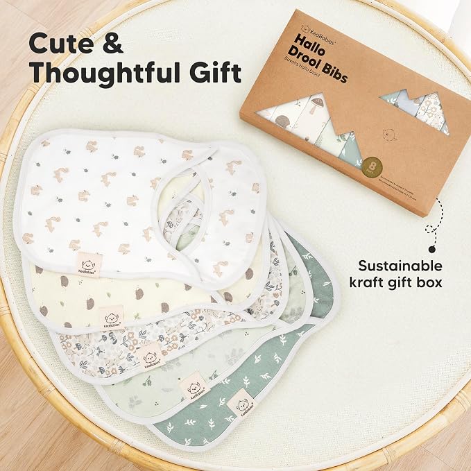 8-Pack Baby Bibs for Boys, Girls - Image 9