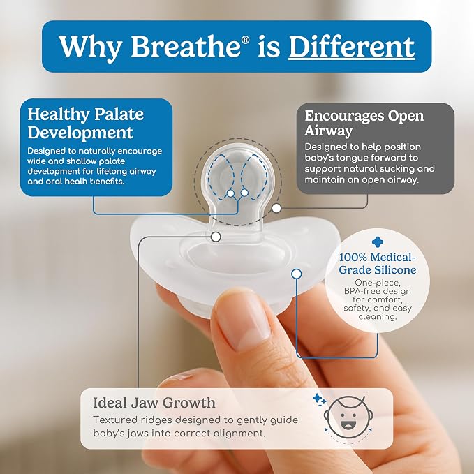 Breathe Baby Pacifier – Patented Design - Image 2
