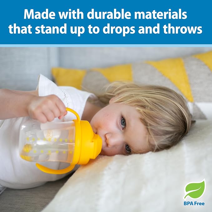 Dr. Brown's Milestones Baby's First Straw Cup, Training Cup - Image 5