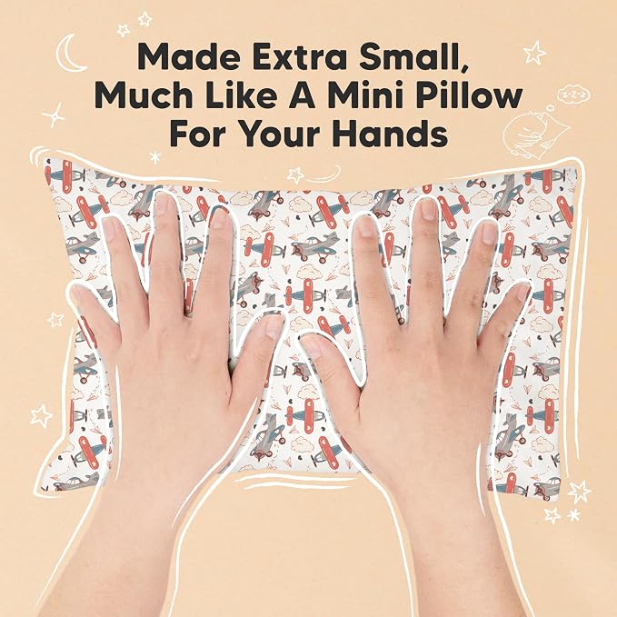 Mini Toddler Pillow with Pillowcase - Image 5