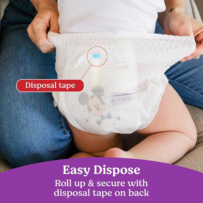 Huggies Size 3 Baby Diapers, Little Movers HuggFit 360° Baby Diapers - Image 6