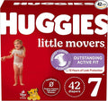 Huggies Size 7 Diapers, Little Movers Baby Diapers, Size 7, Packaging May Vary by Huggies%C2%AE