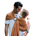 Nalakai Luxury Ring Sling Baby Carrier, Soft Linen Blend Baby Sling, Baby Wrap by NALAKAI