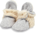 Zutano Unisex Fleece Baby Booties, Two Snap Closure, Newborn to 24 Months by Zutano