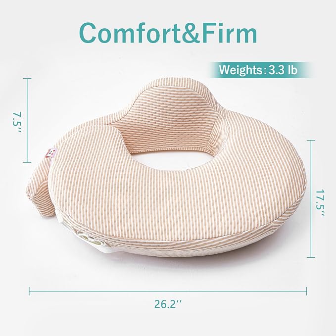 QSTEHEML Nursing Pillow for Breastfeeding - Image 3