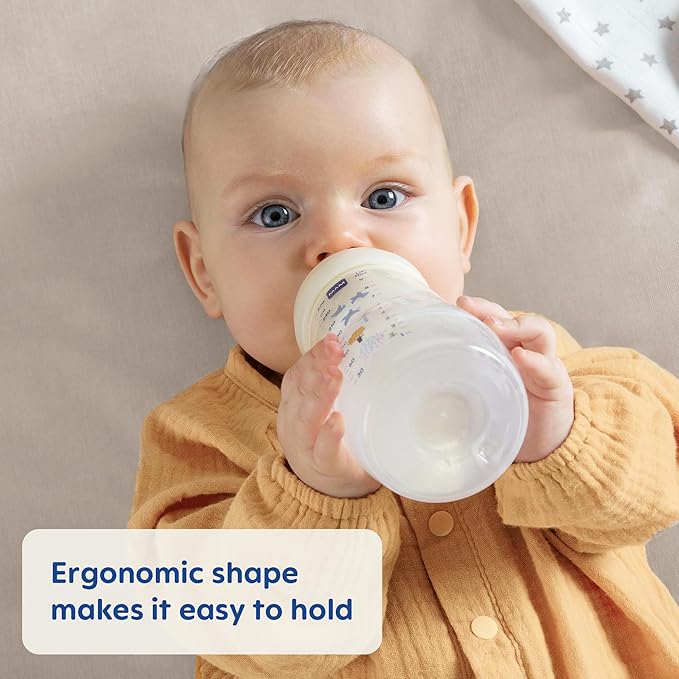 MAM Easy Active Baby Bottles 11oz, Fast Flow Skinsoft Silicone Nipple - Image 3