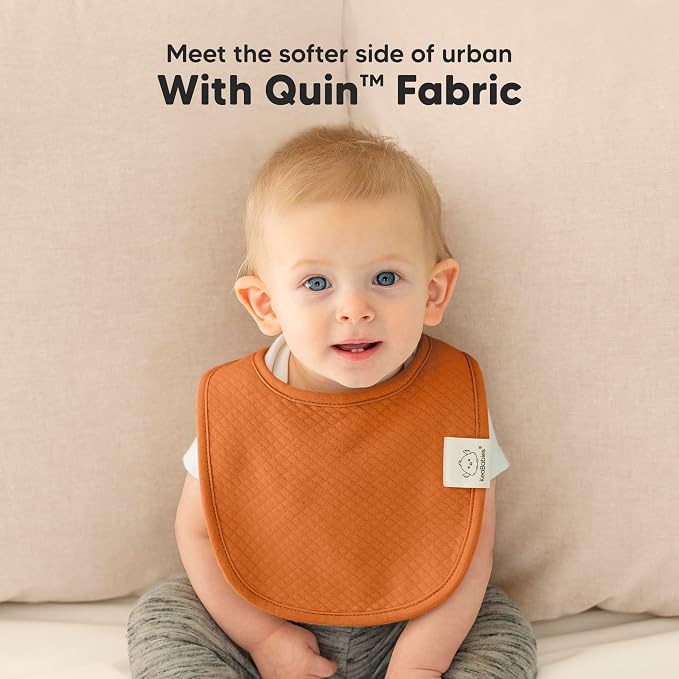 KeaBabies 8-Pack Organic Baby Bibs - Image 2