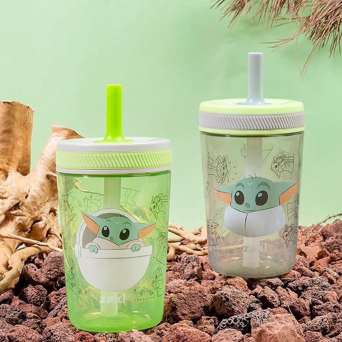 Zak Designs Star Wars The Mandalorian Kelso Toddler Cups - Image 2