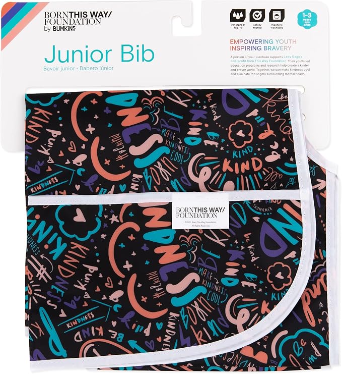 Bumkins Bibs - Toddler Bibs, Waterproof, Large - Image 6