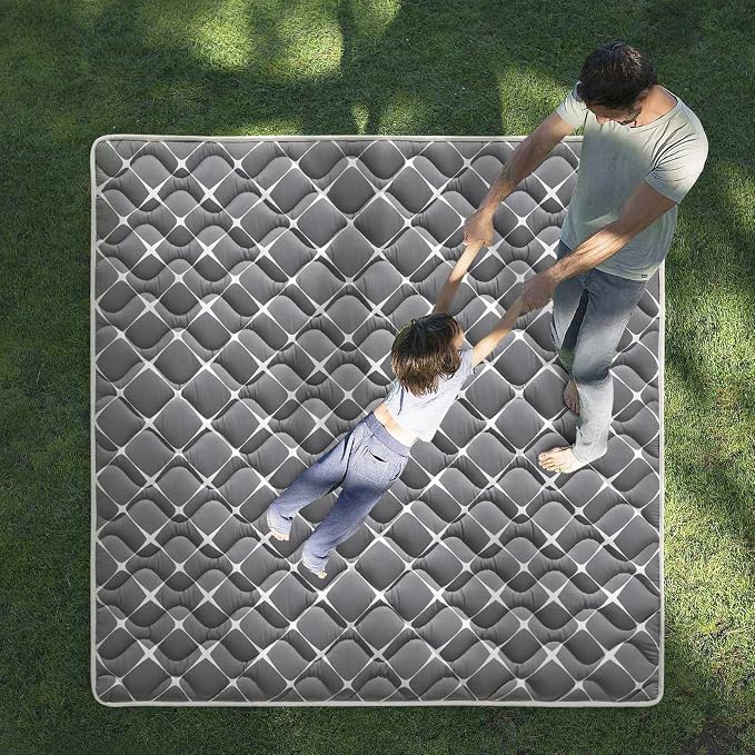 High-Density Foam Baby Play Mat, 47x47 Inches Thicken One-Piece Comfortable and - Image 6
