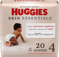 Huggies Size 4 Diapers, Skin Essentials Baby Diapers, Size 4, Packaging May Vary by Huggies%C2%AE