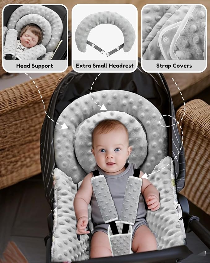 Infant Car Seat Insert with Removable Cushion - Image 6