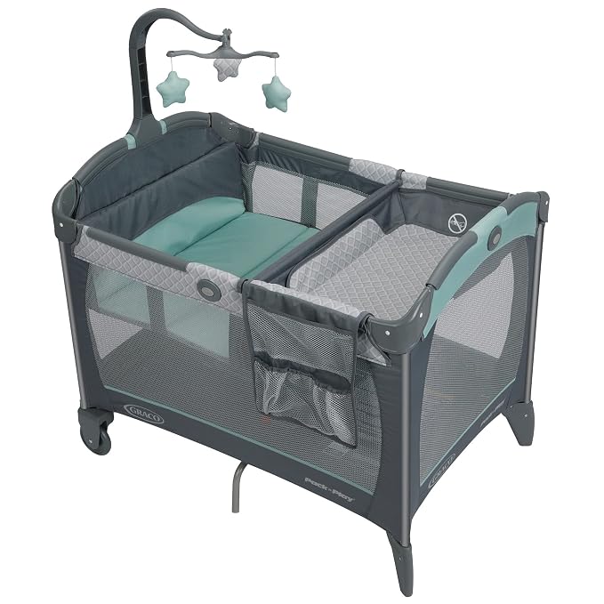 Graco Pack and Play Change 'n Carry Playard | Includes Portable Changing Pad by Graco