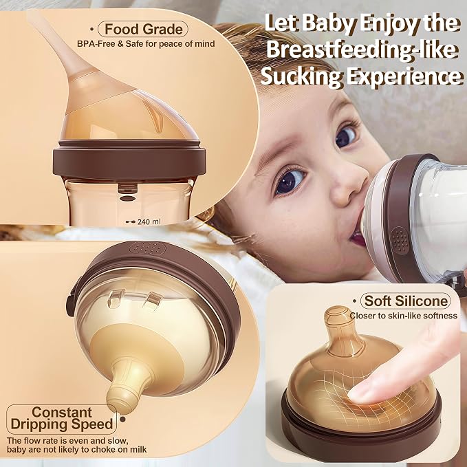 PPSU Baby Bottle, Bottles for Breastfed Babies - Image 5