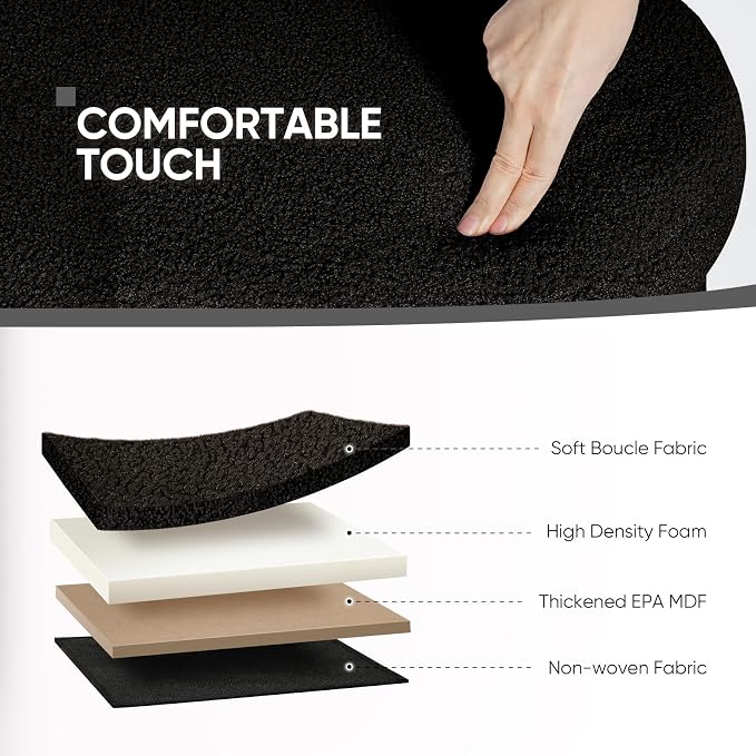 B FSOBEIIALEO Ottoman with Storage - Image 4