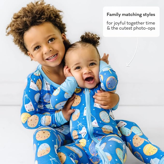 Little Sleepies Pajamas for Baby Boys & Girls, Viscose from Bamboo Baby Pajamas - Image 6