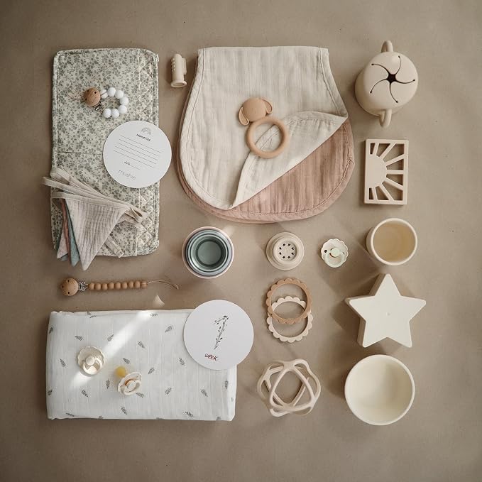 mushie Muslin Baby Swaddle Blanket | 100% Organic Cotton - Image 5