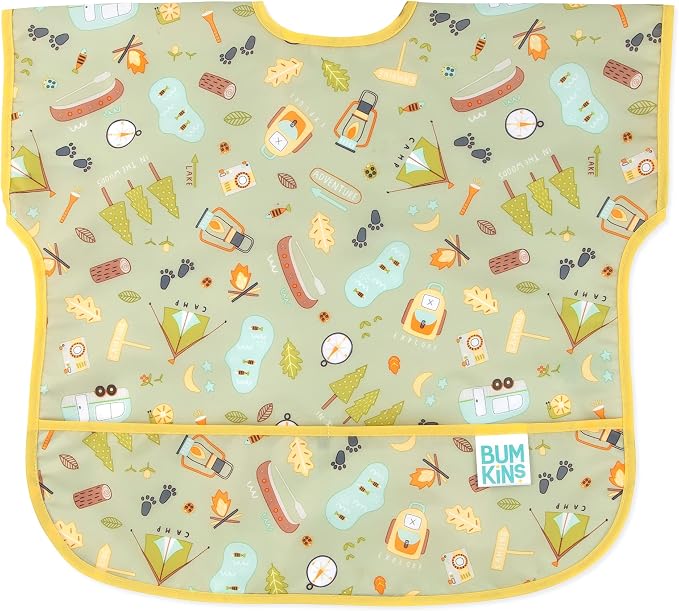 Bumkins Bibs - Toddler Bibs, Waterproof, Large by Bumkins