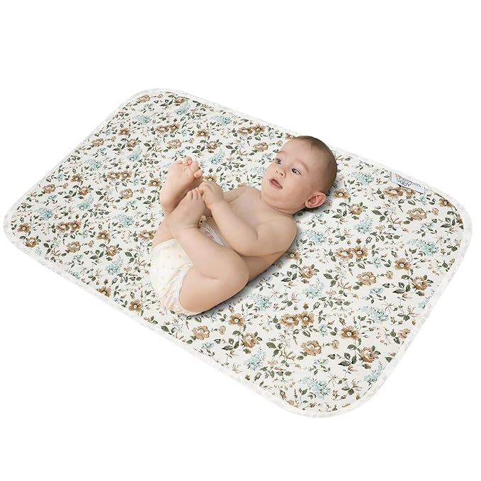 Baby Diaper Changing Pad, 21 5/8" x 31.5" Waterproof Changing Pad Liners by PHOEBUSBABY