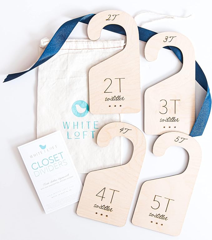 Loft Toddler Closet Dividers Durable Birch Kids Closet Organizer Timeless - Image 9