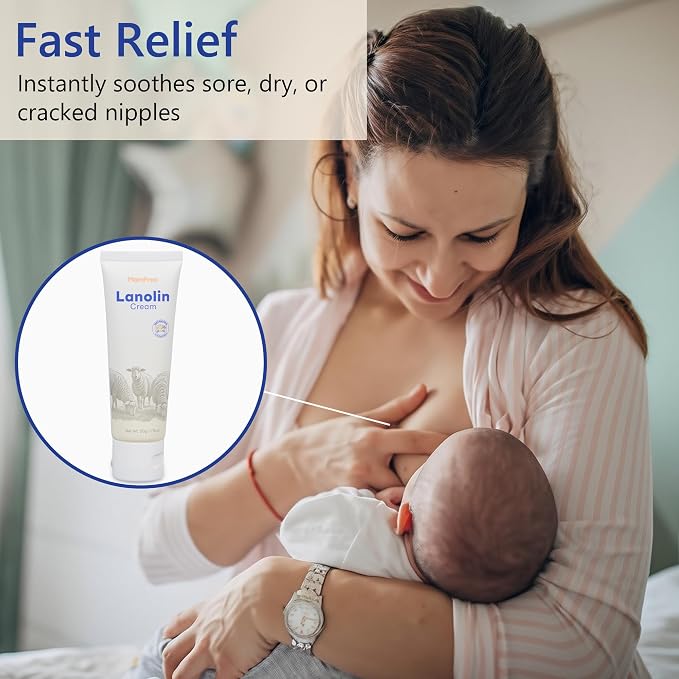 Natural Lanolin Nipple Cream: Soothing Nipples Cream Single Ingredient | - Image 2