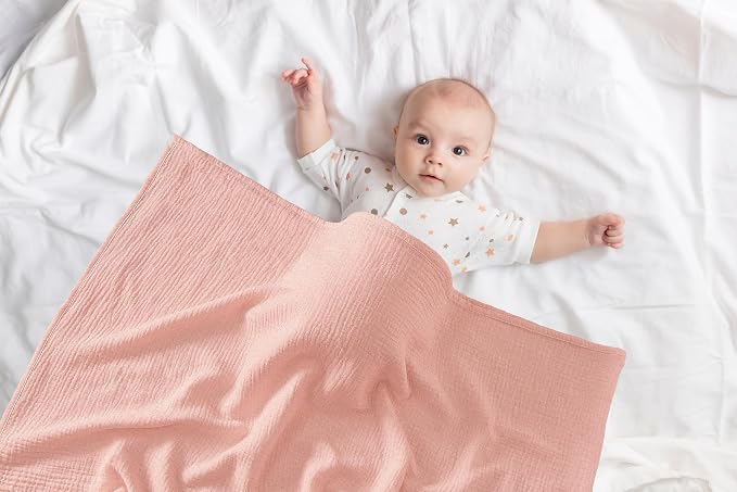 2-Pack Nursing Covers for Breastfeeding, 100% Organic Cotton Muslin - Image 8