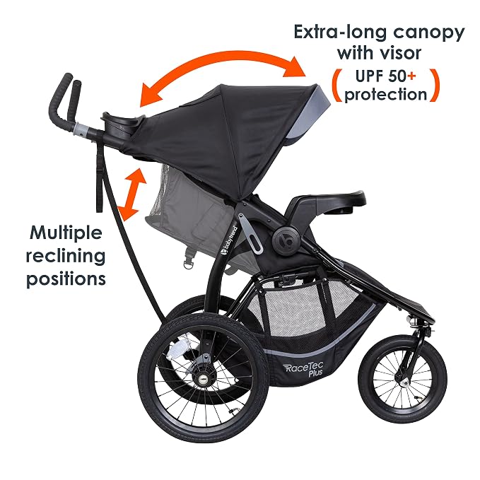 Baby Trend Expedition® Race Tec™ Plus Jogger - Image 3