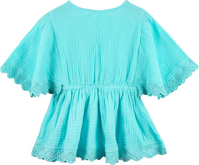Gerber baby-girls Toddler Kaftan Swim Cover Up - Image 4
