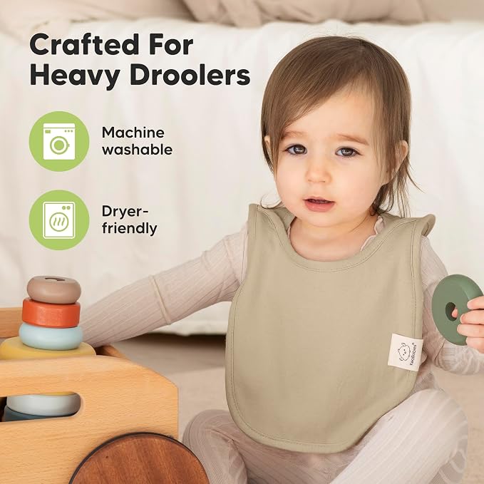 8-Pack Baby Bibs for Boys, Girls - Image 6