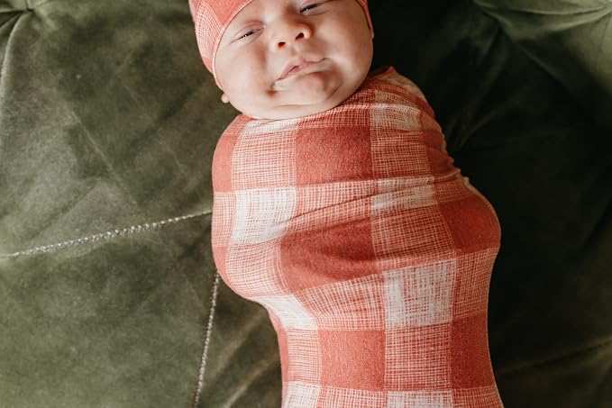 Copper Pearl Large Premium Knit Baby Swaddle Receiving Blanket Ralphie - Image 5
