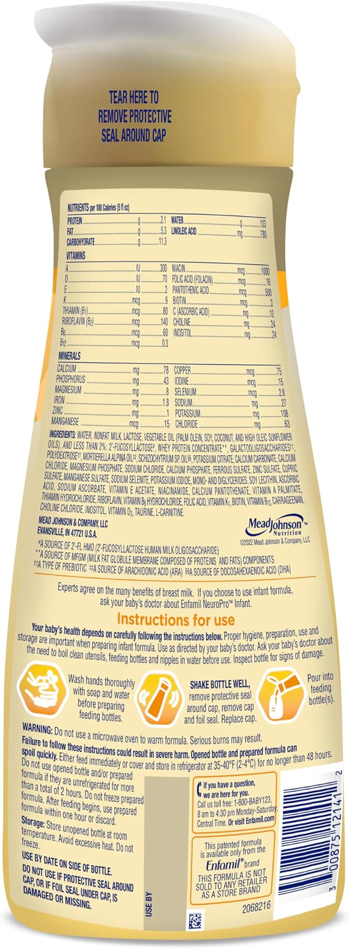 Enfamil NeuroPro Baby Formula, MFGM* 5-Year Benefit, Expert-Recommended - Image 10