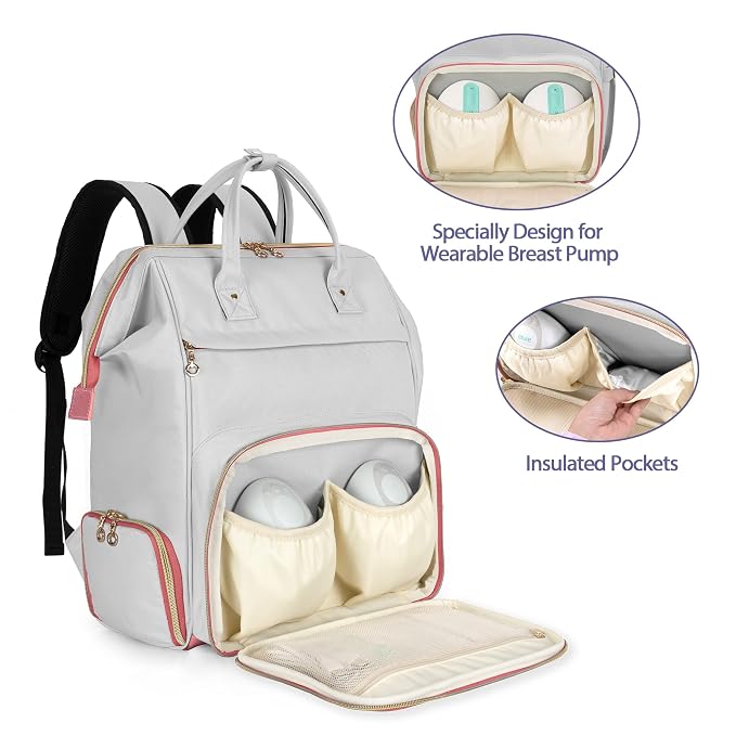 Damero Wearable Breast Pump Backpack Bag - Image 2