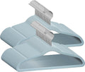 50 Premium Kids Velvet Hangers by TECHZOO
