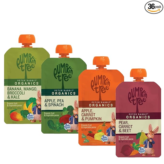 Peter Rabbit Organics Fruit & Vegetable Variety Pack by PumpkinTree