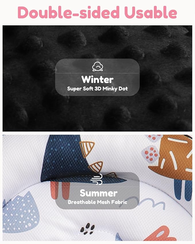 Infant Car Seat Insert with Removable Cushion - Image 3