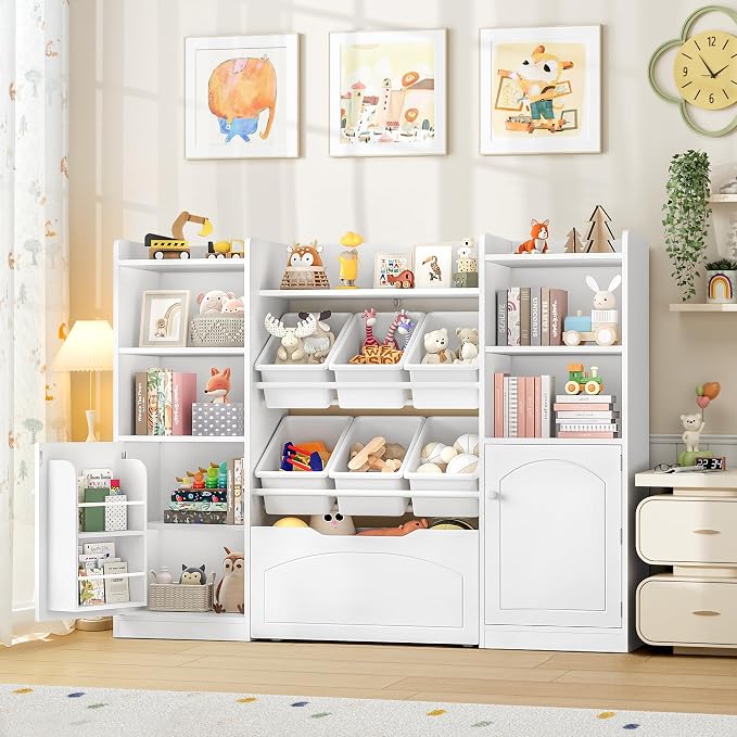 FINETONES 55” Toy Storage Organizer - Image 3