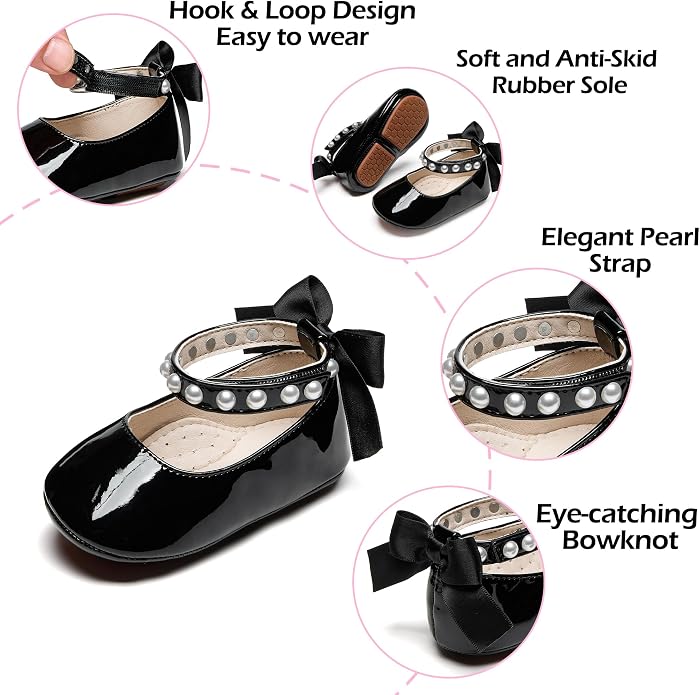 Baby Girls Mary Jane Flats - Image 5