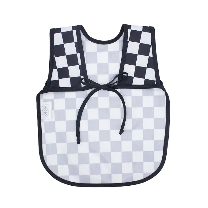 BapronBaby Black Checkerboard Bapron - Image 3