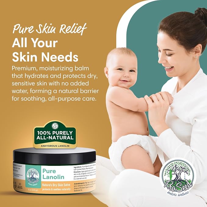 ProSeed Handmade Pure Lanolin Cream – Unrefined Balm - Image 2