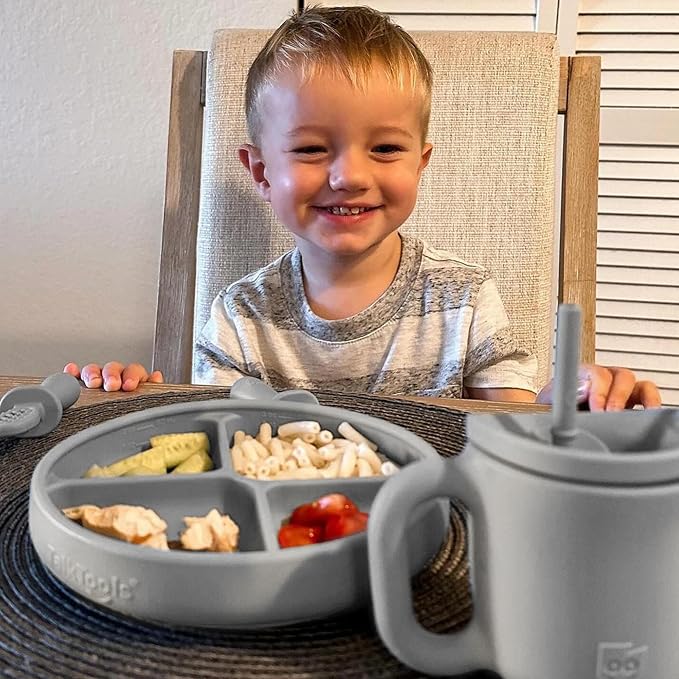 TalkTools Itsy Plate Must-Have Silicone Baby Plates - Image 7