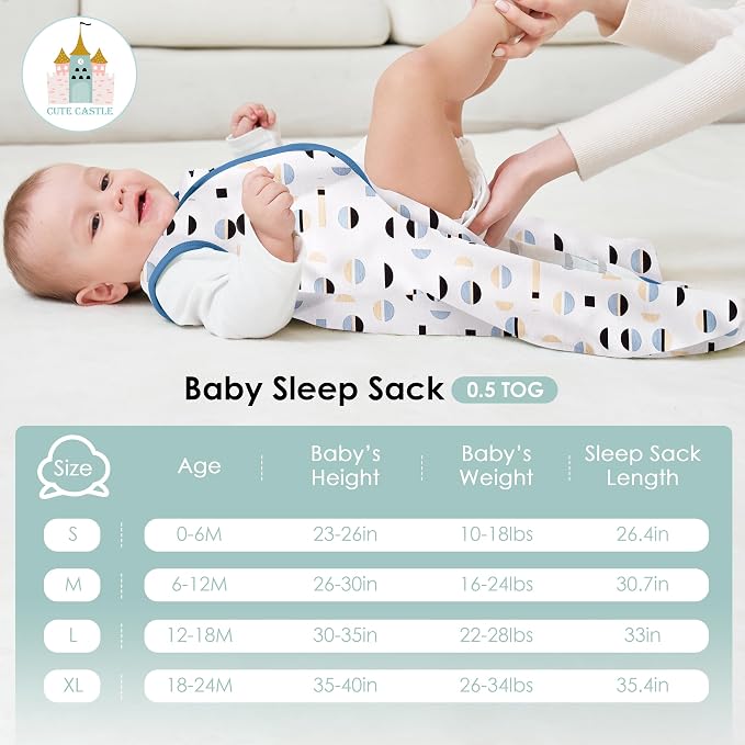Cute Castle Baby Sleep Sack 12-18 Months - Image 4