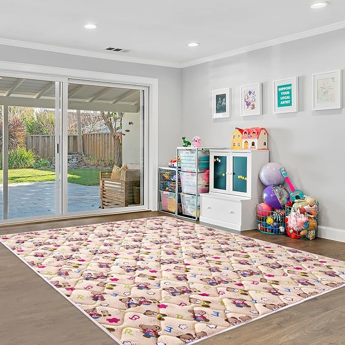 Baby Play Mat - 6ft X 4ft, Premium Thicker Foam One-Piece Crawling Mat - Image 7