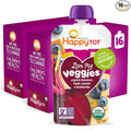 Happy Tot Organics Stage 4 Baby Food Pouches, Gluten Free, Vegan Snack by HappyTot