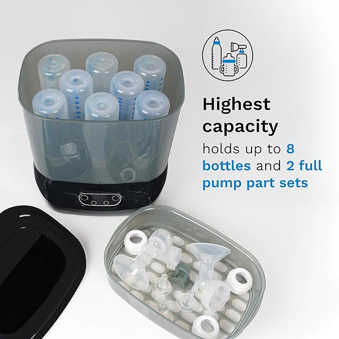 Baby Brezza Bottle Sterilizer and Dryer Advanced – 33% Faster - Image 4